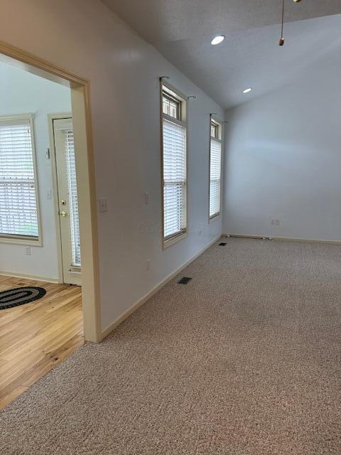 3 Claire Ct, Circleville, OH 43113 - carpeted empty room featuring plenty of natural light, baseboards, and recessed lighting