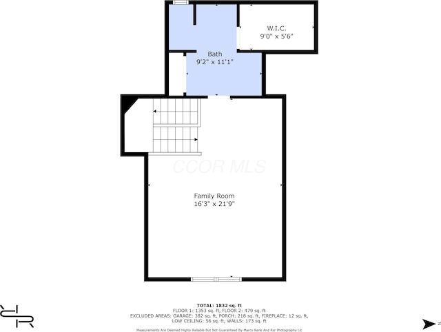 1240 Paddock Loop, Washington Court House, OH 43160 - floor plan / room layout