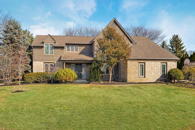 front of property featuring a front yard