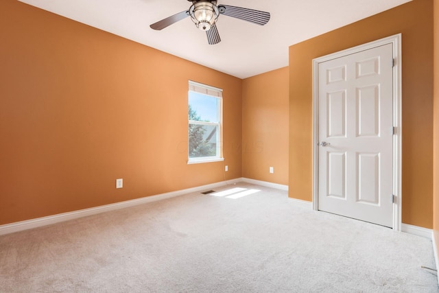 7873 Tullymore Dr, Dublin, OH 43016 - carpeted spare room with ceiling fan
