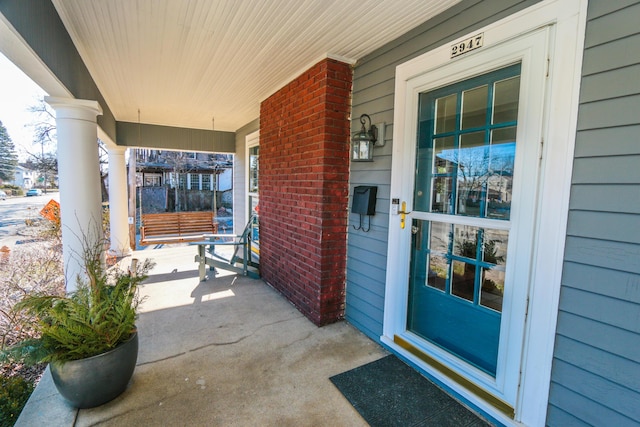 view of entrance to property