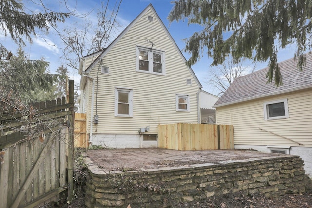 view of back of house