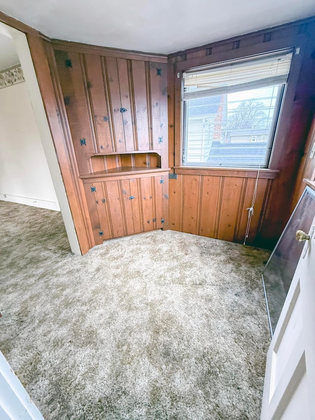 spare room featuring carpet