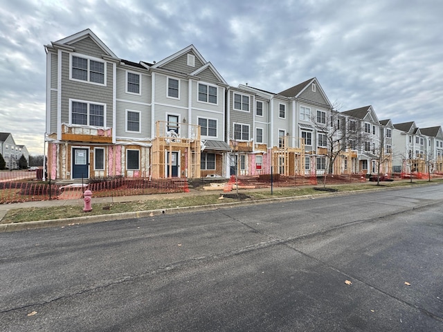 view of townhome / multi-family property