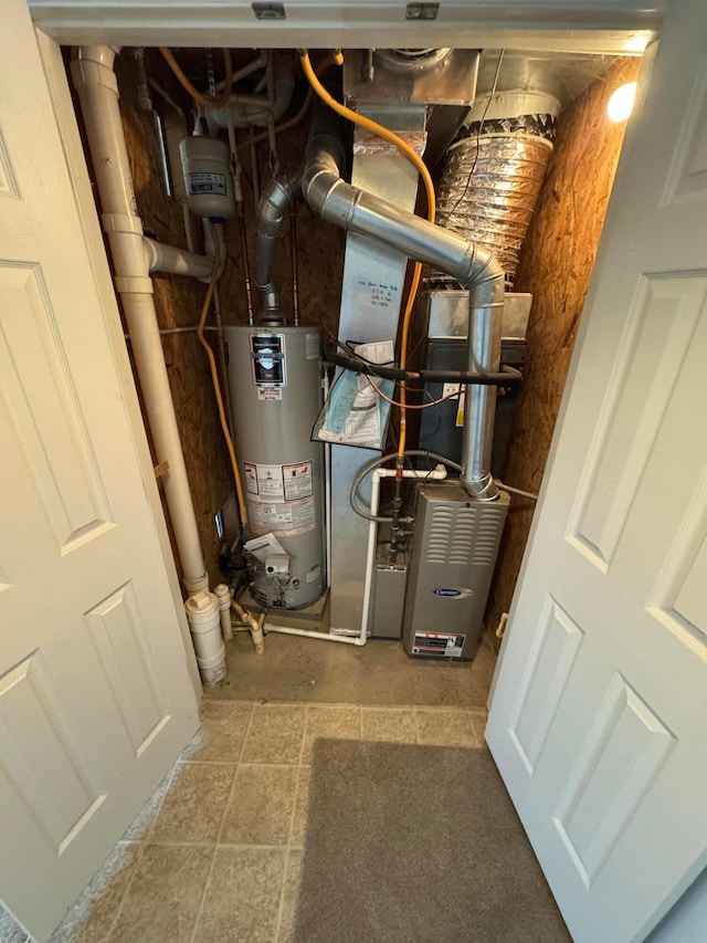 utilities with gas water heater