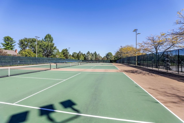 view of sport court with basketball court