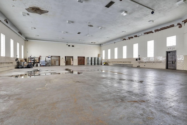 miscellaneous room featuring concrete floors