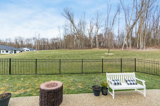view of yard