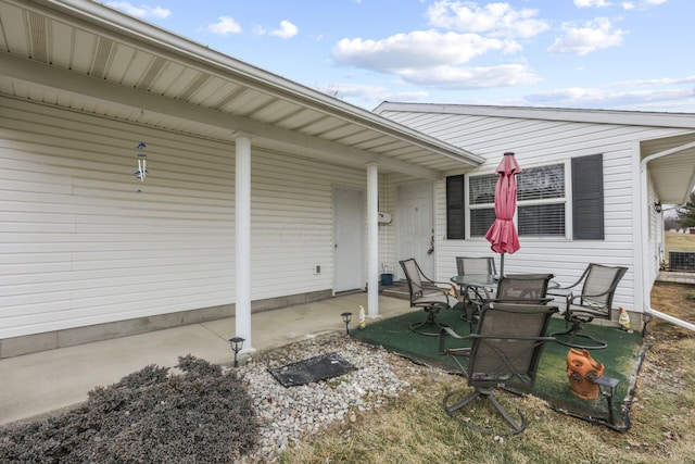 view of patio / terrace