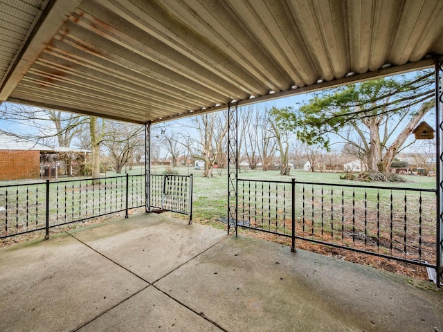 view of patio / terrace