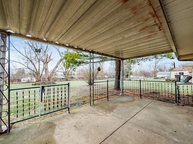 view of patio / terrace