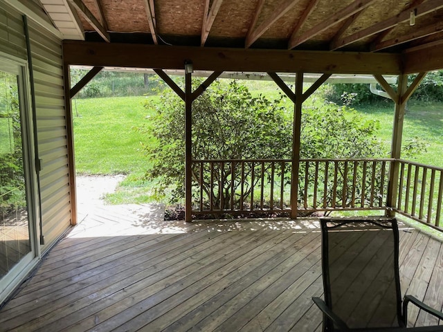 view of deck