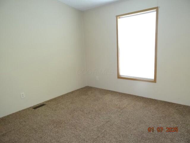 empty room with carpet flooring