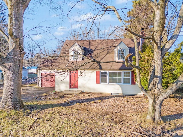 view of cape cod house