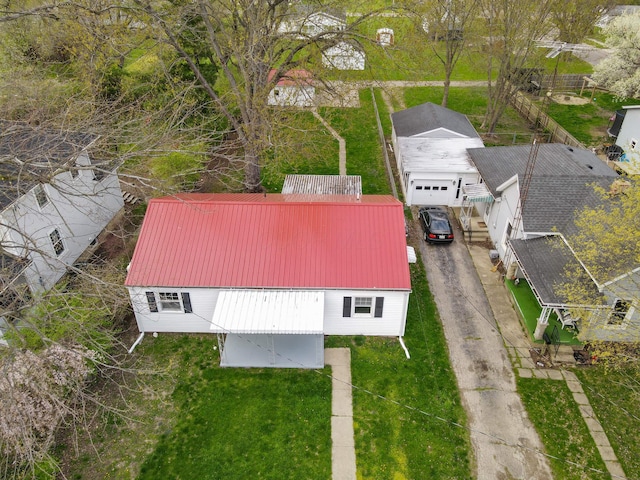aerial view