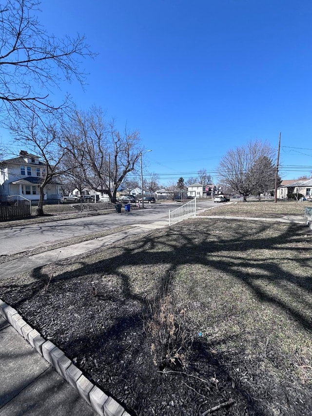 view of road