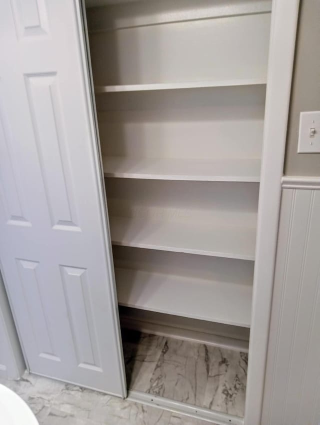 view of closet