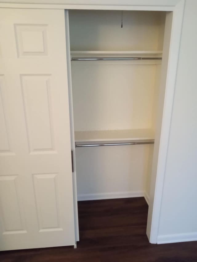 view of closet