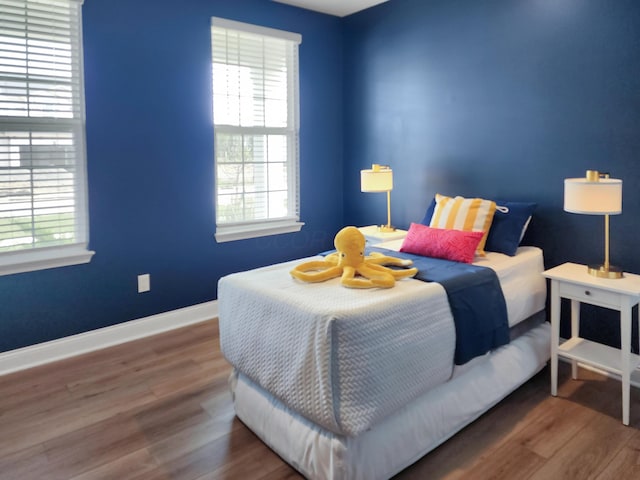 3767 Park St, Grove City, OH 43123 - bedroom featuring wood finished floors and baseboards