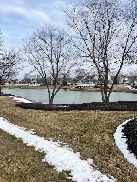 view of water feature