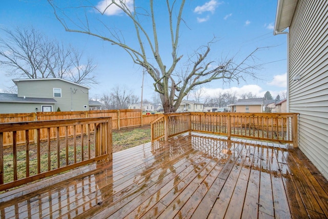4874 Ridge St, Columbus, OH 43207 - view of wooden deck