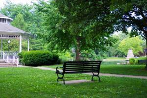 surrounding community featuring a gazebo and a yard