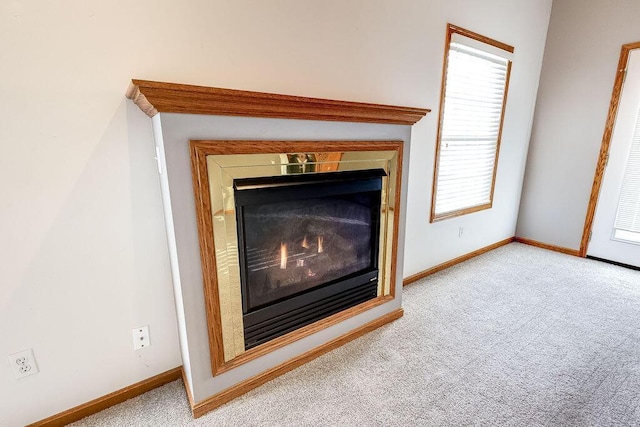 details featuring carpet flooring