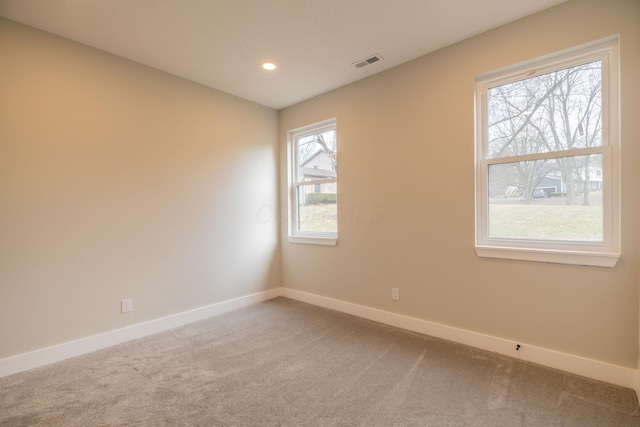 empty room with carpet