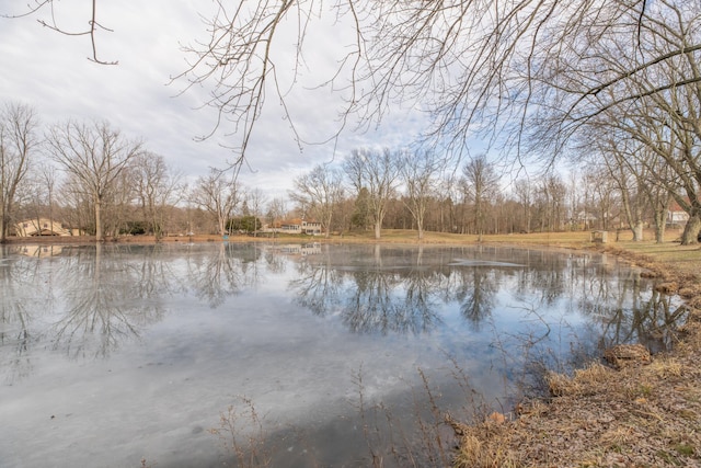 property view of water