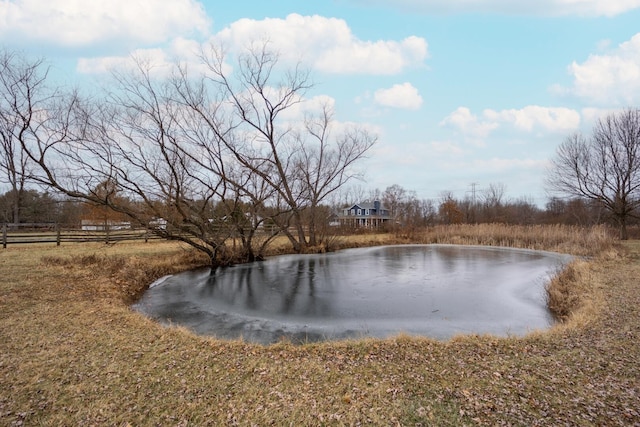 property view of water