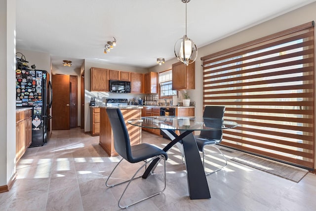 view of dining room