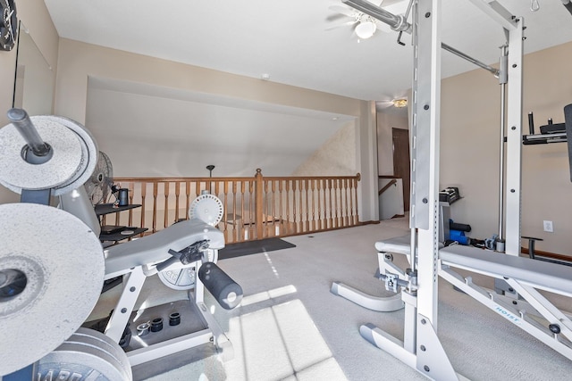 view of workout room