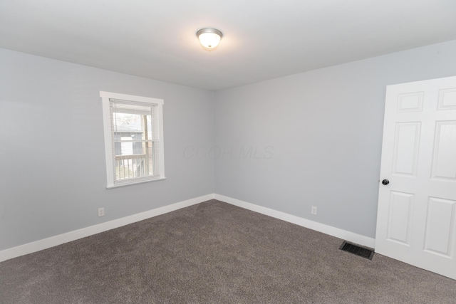 empty room featuring carpet