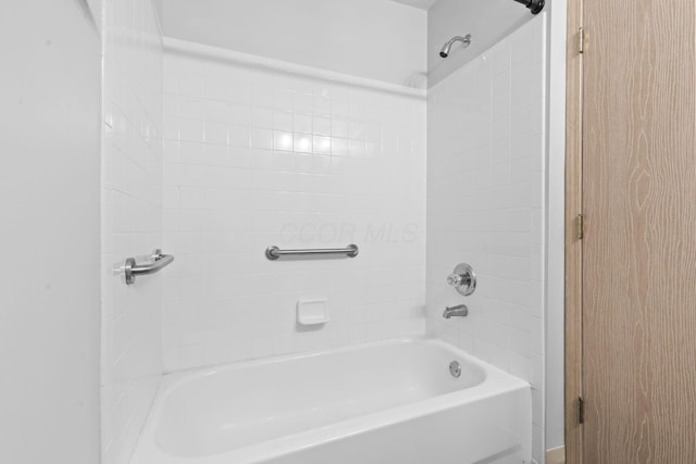 bathroom featuring tub / shower combination