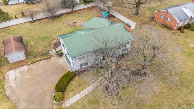 aerial view