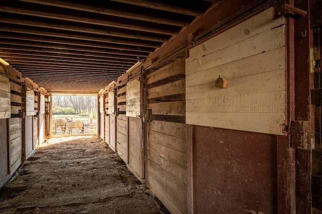 view of stable