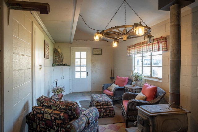 view of living room