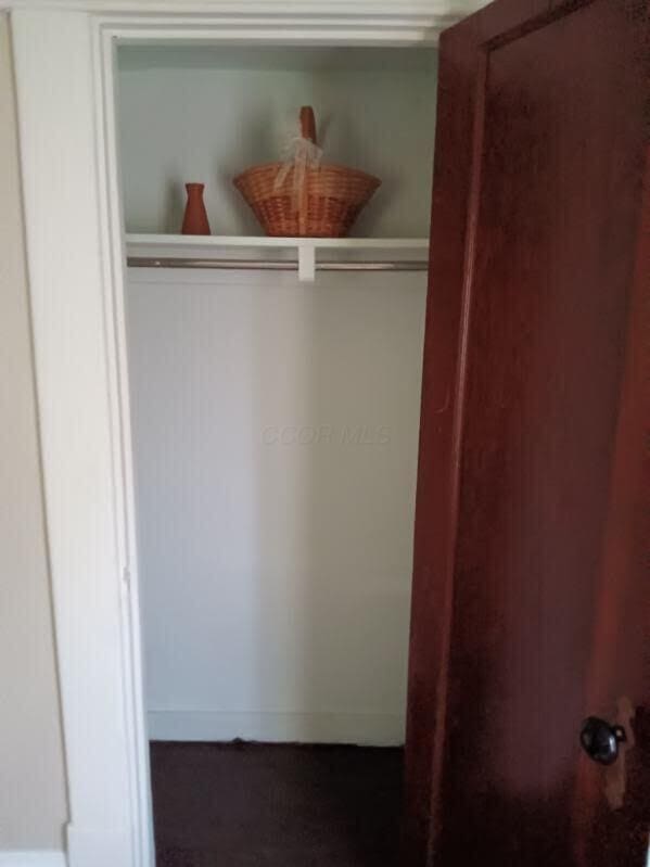 view of closet