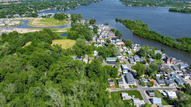 109 Beacon Light Ln, Buckeye Lake, OH 43008 - aerial view of property's location featuring nearby suburban area and a large body of water
