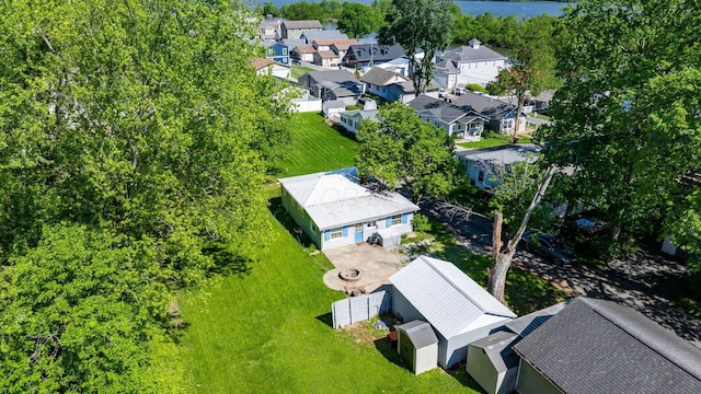 109 Beacon Light Ln, Buckeye Lake, OH 43008 - aerial perspective of suburban area