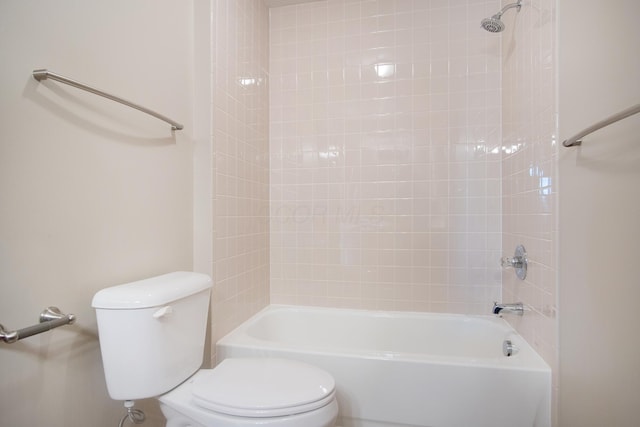 6268 Bellow Valley Dr, Dublin, OH 43016 - full bath with bathing tub / shower combination and toilet