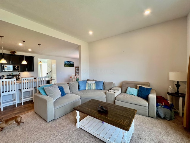4021 County Road 124, Cardington, OH 43315 - living room with recessed lighting