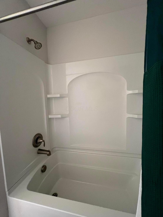 4021 County Road 124, Cardington, OH 43315 - bathroom featuring washtub / shower combination