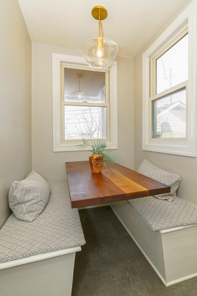 dining area with breakfast area