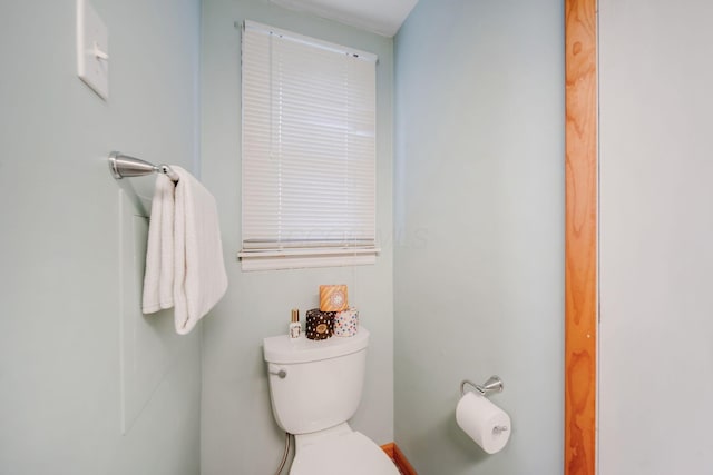 bathroom with toilet