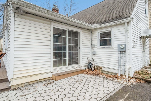 exterior space featuring a patio area