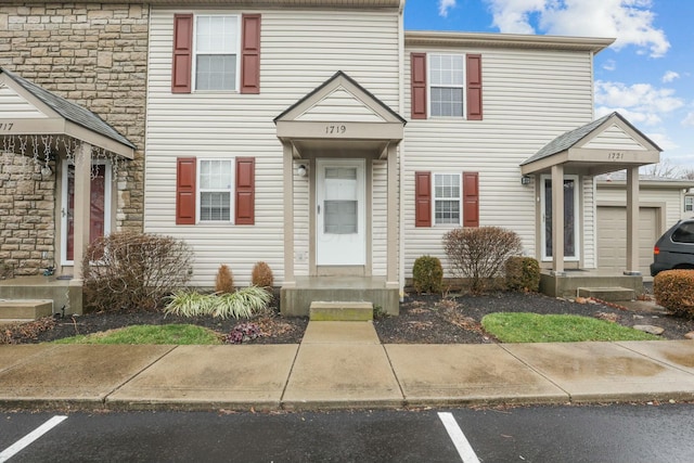 view of townhome / multi-family property