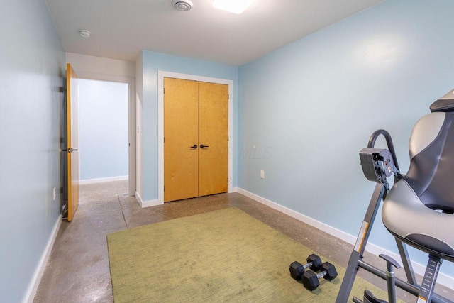 260 King St, Yellow Springs, OH 45387 - workout area with baseboards