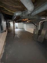 view of basement