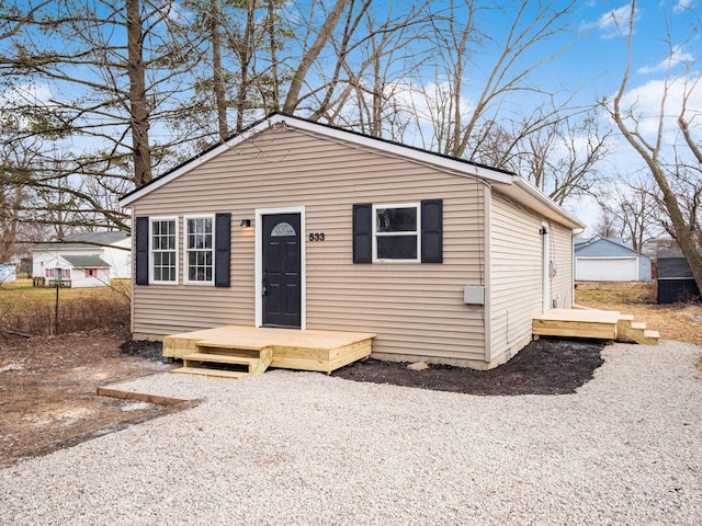 view of manufactured / mobile home